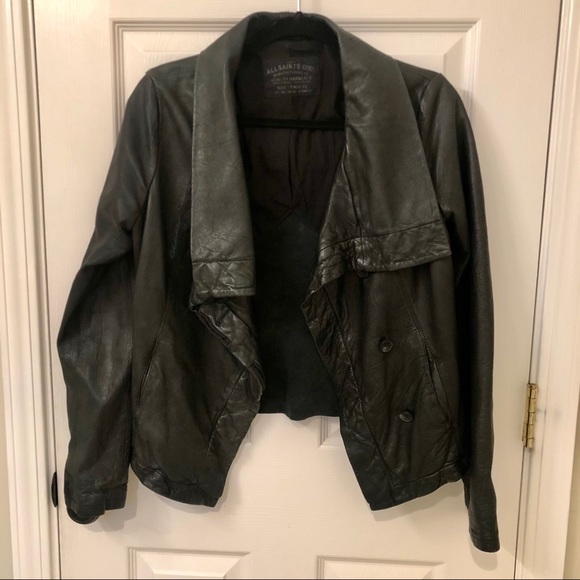 All Saints Jackets & Blazers - AllSaints Leather Jacket